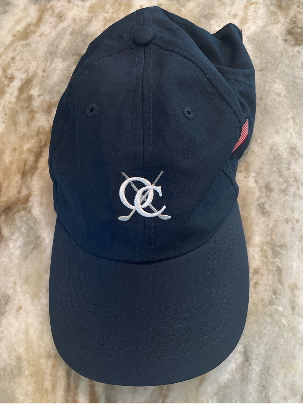 Imperial The Old Collier Golf Club Navy Ball Cap Hat Adjustable NWOT